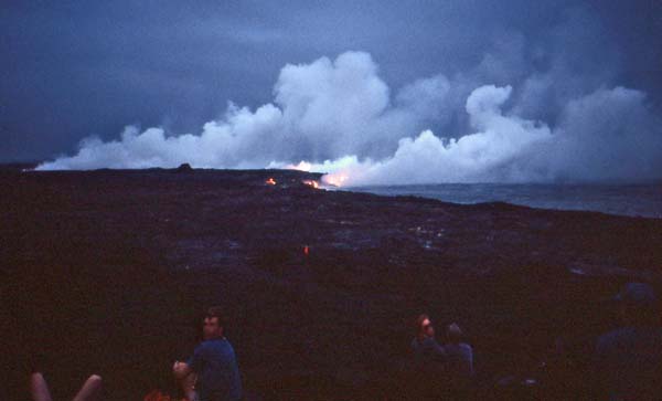 Lava meets Ocean